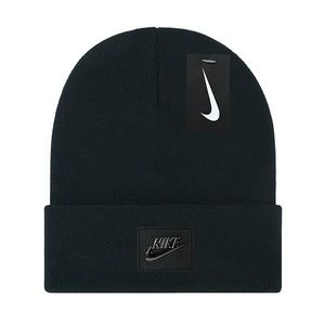 Nike Black Cap Cuffed Beanie Adult One Size Fits Most